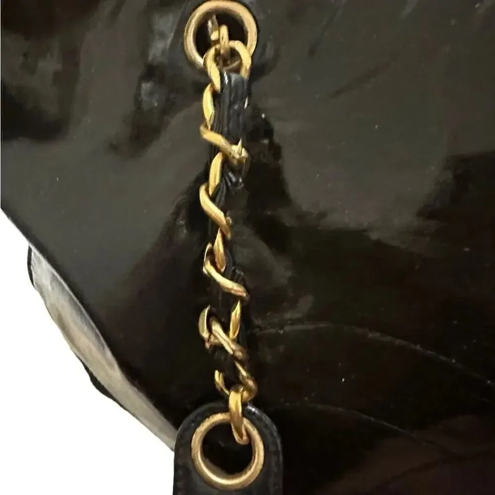 Authentic Chanel timeless  XL Vinly tote